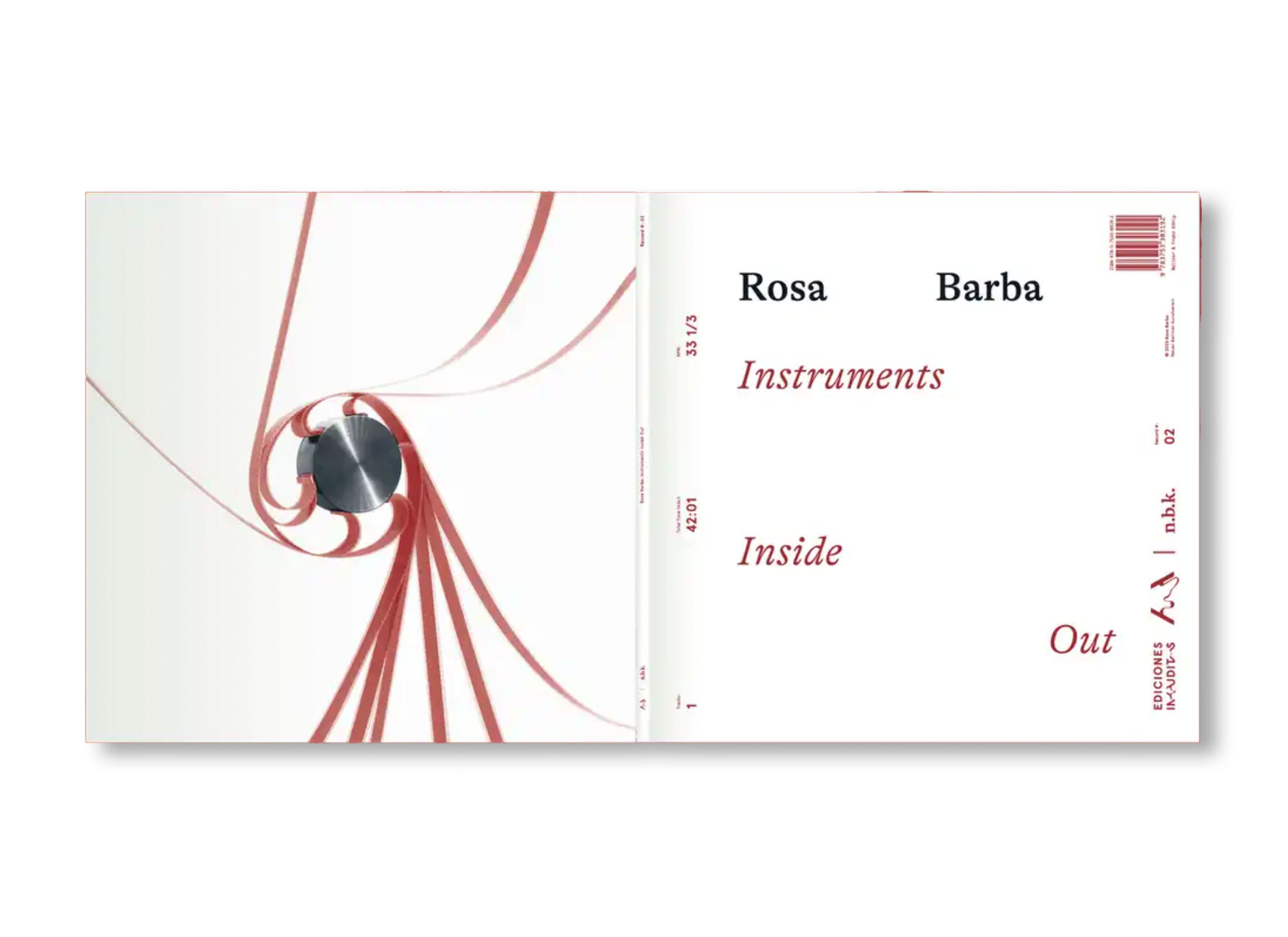 INSTRUMENTS INSIDE OUT by Rosa Barba