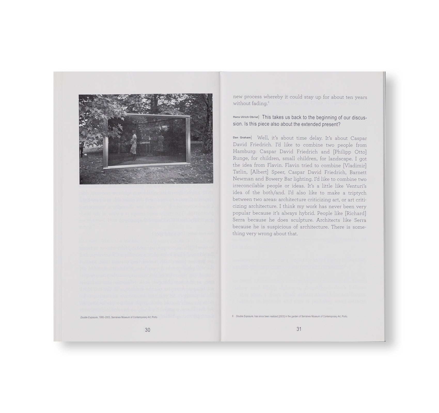 HANS ULRICH OBRIST & DAN GRAHAM: CONVERSATION SERIES by Hans Ulrich Obrist, Dan Graham