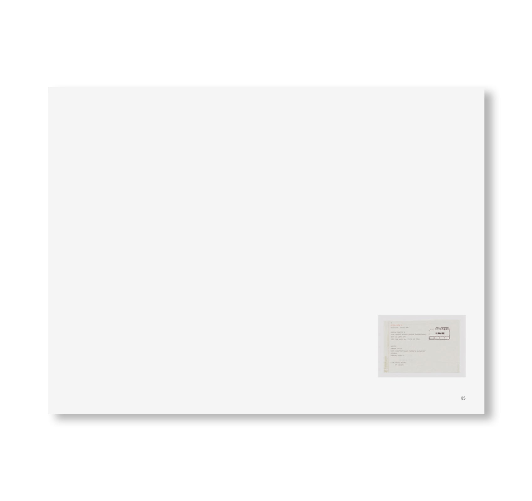 ON KAWARA I AM STILL ALIVE - CATALOGUE 252 by On Kawara