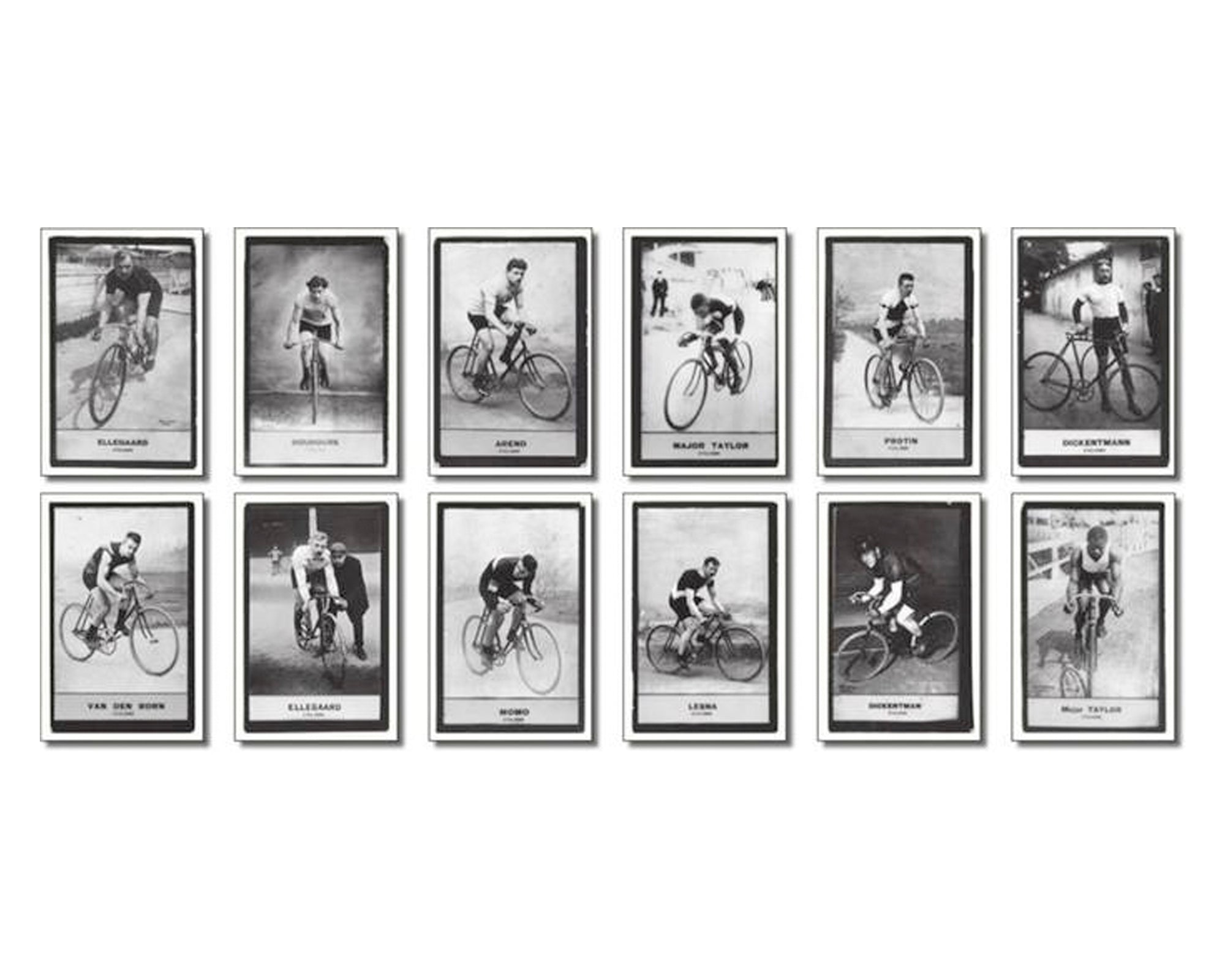 RETRO-CYCLISME POSTCARD SET