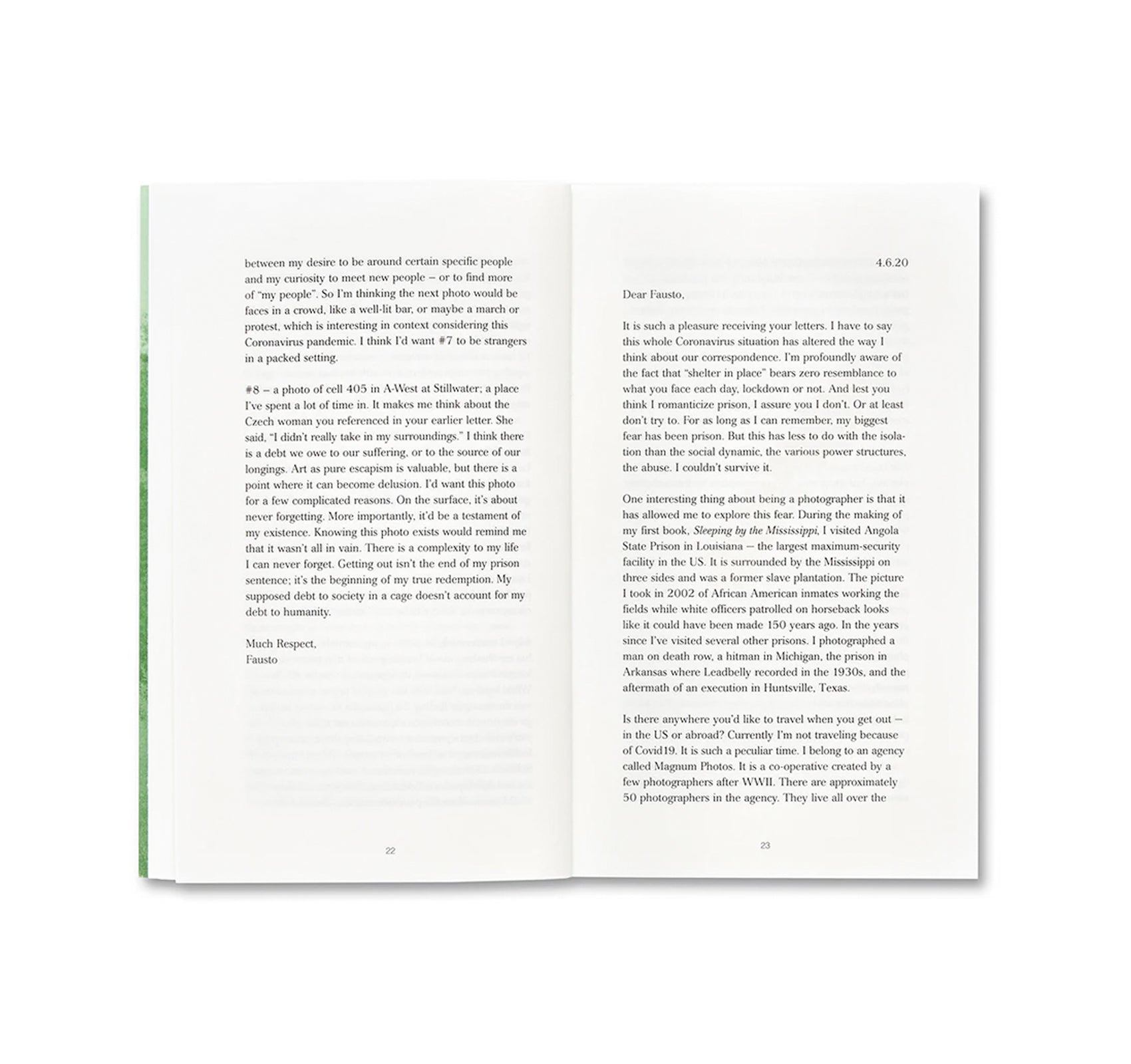 THE PARAMETERS OF OUR CAGE by C. Fausto Cabrera, Alec Soth [UPDATED EDITION]