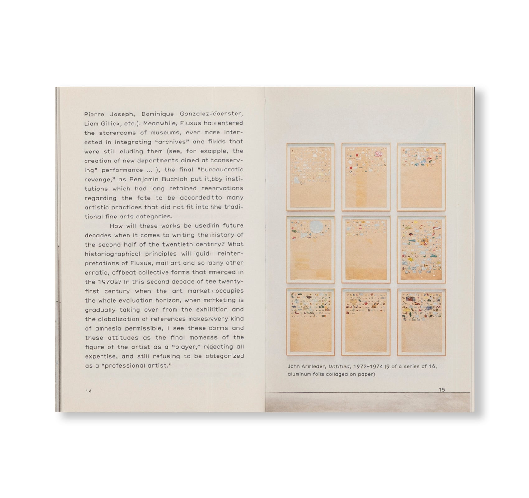 ECART 1969-1980 by John Armleder