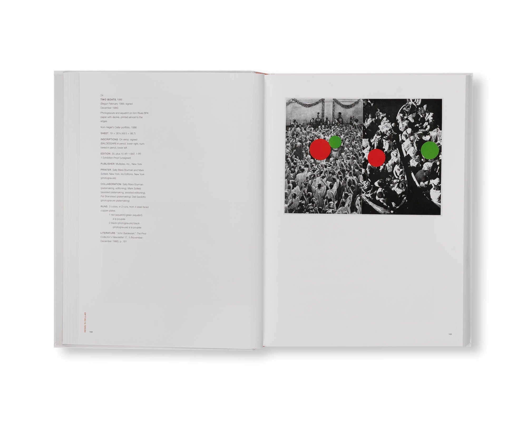 A CATALOGUE RAISONNE OF PRINTS & MULTIPLES 1971–2007 by John Baldessari