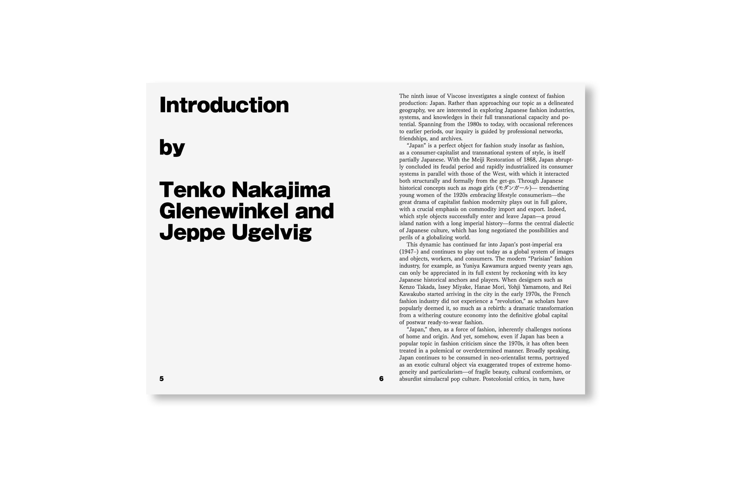 VISCOSE JOURNAL ISSUE 09: JAPAN