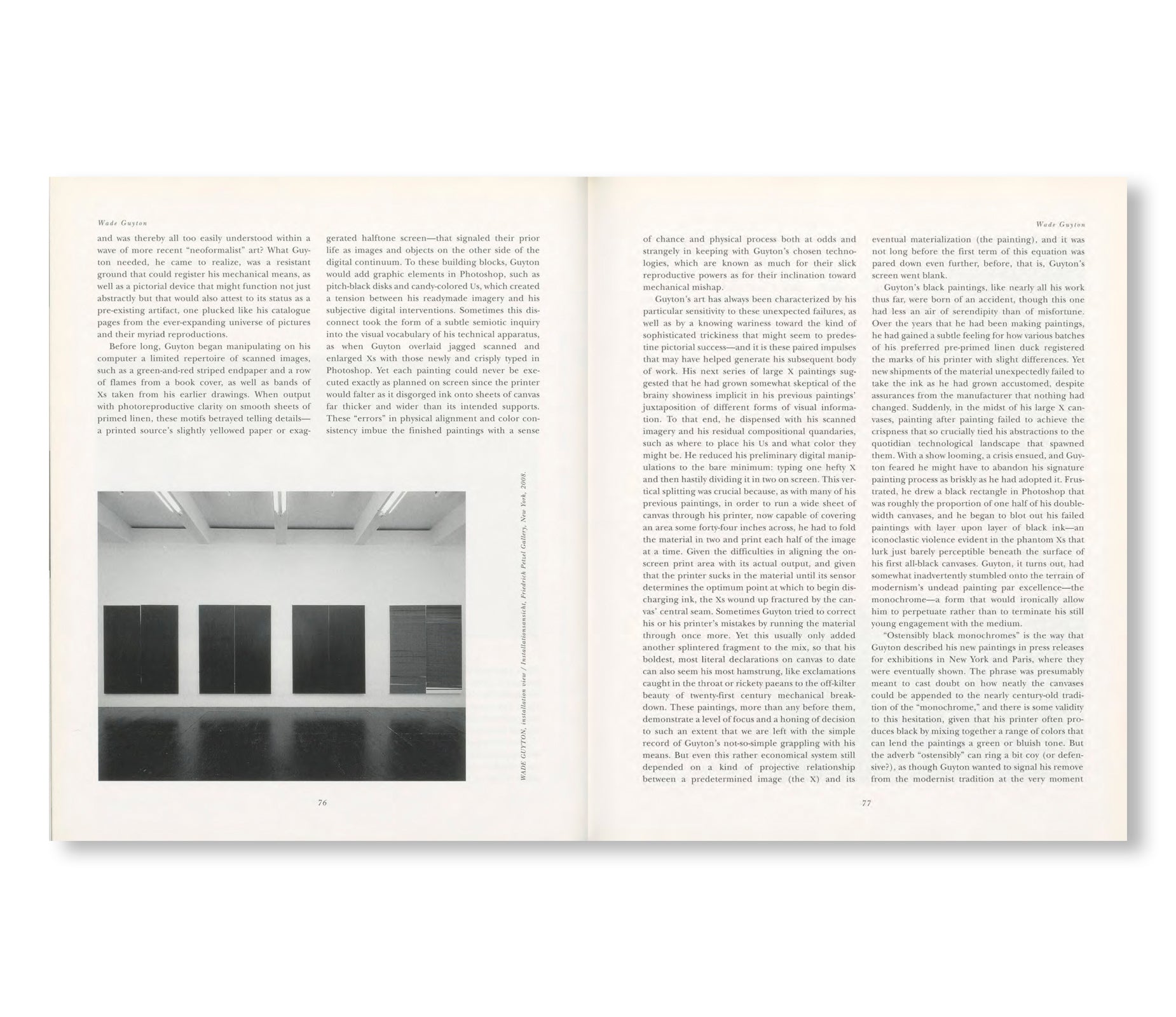 PARKETT NO. 83 ROBERT FRANK, WADE GUYTON, CHRISTOPHER WOOL