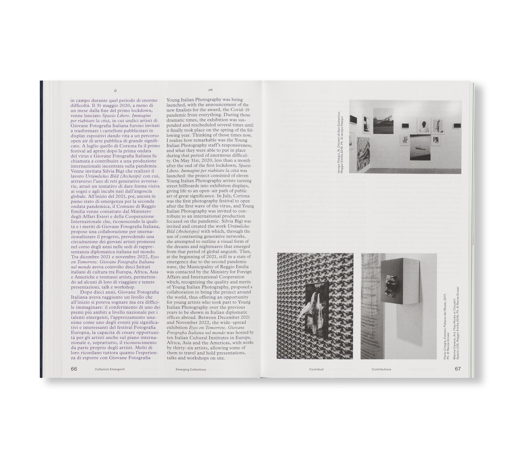 EMERGING COLLECTIONS - THE EXPERIENCE OF YOUNG ITALIAN PHOTOGRAPHY - LUIGI GHIRRI AWARD
