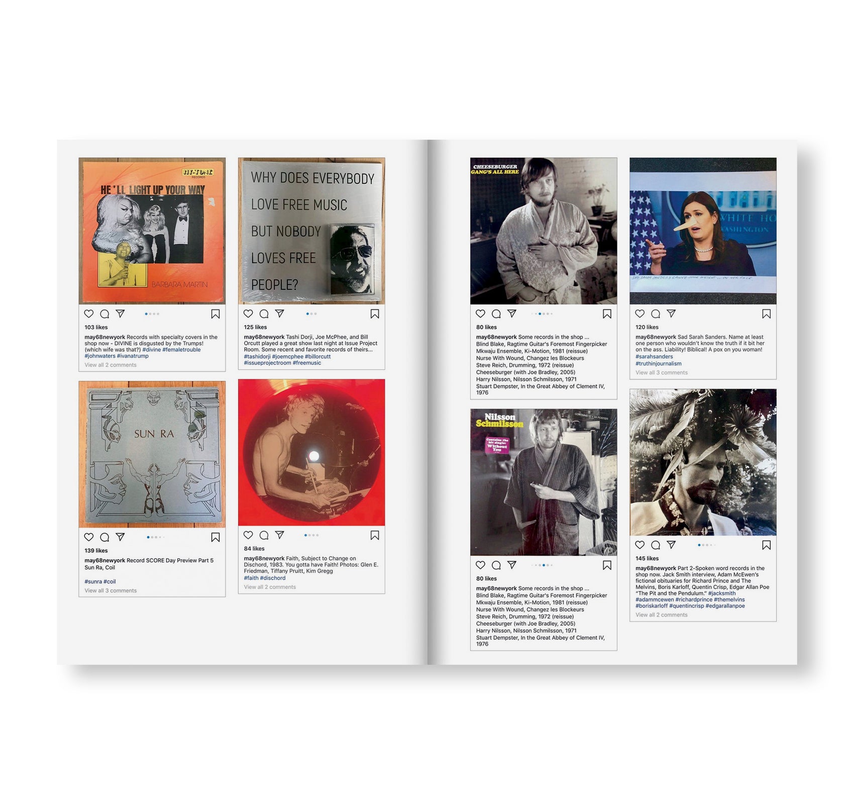 MAY 68 BOOKS & RECORDS by Bob Nickas