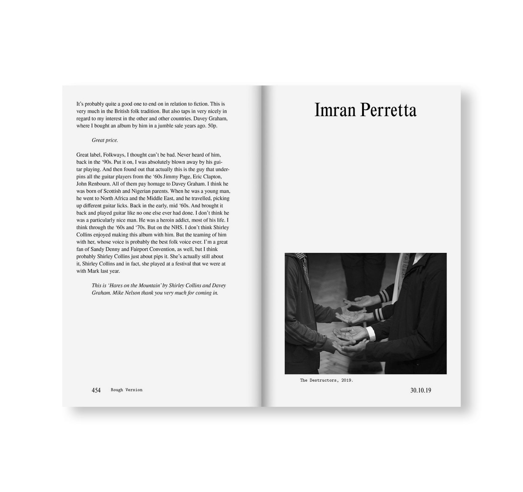 ROUGH VERSION, THE NTS INTERVIEWS WITH FRANCESCA GAVIN, 2016-2021 by Francesca Gavin