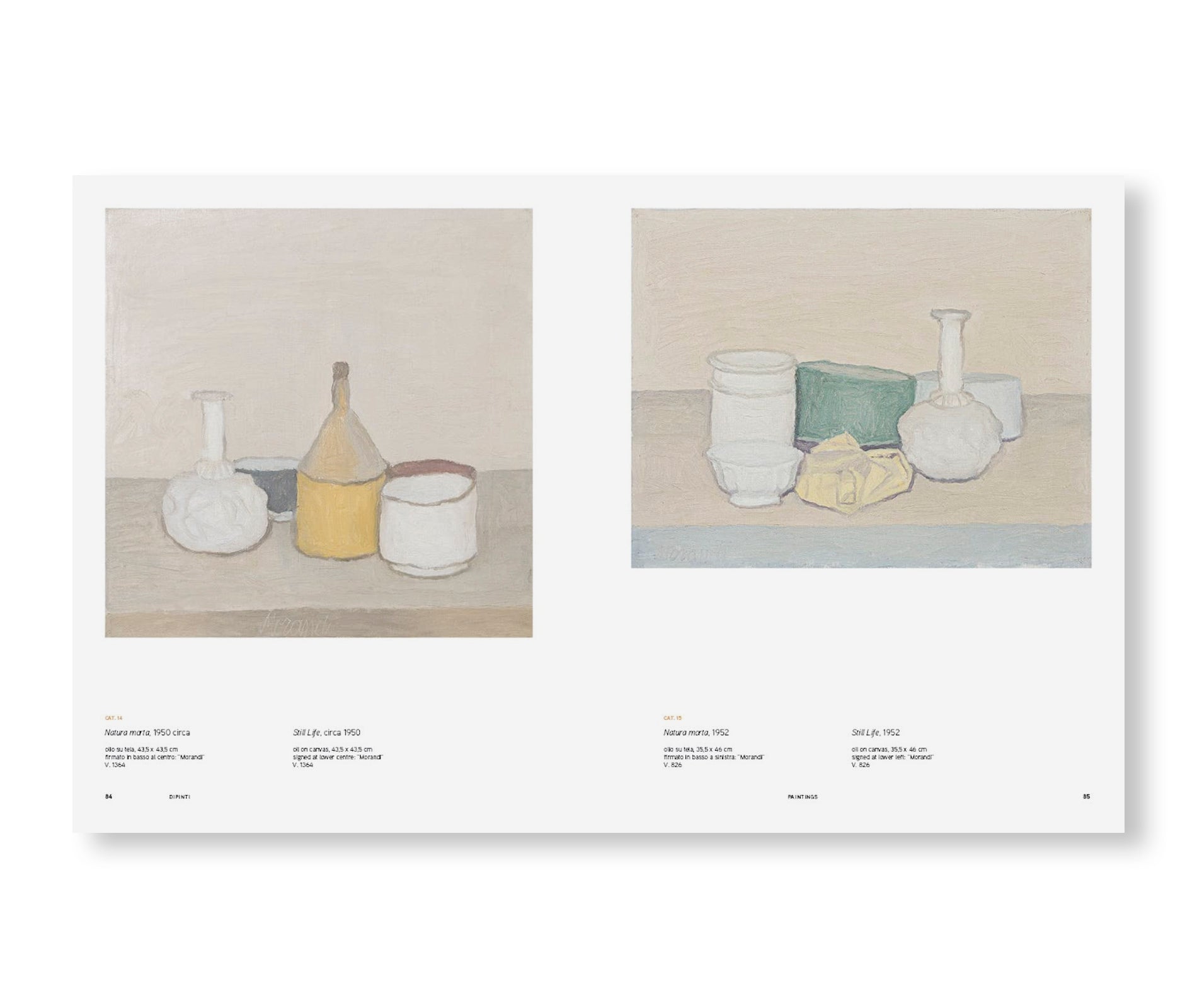 GIORGIO MORANDI: WORKS FROM THE ANTONIO AND MATILDE CATANESE COLLECTION by Giorgio Morandi