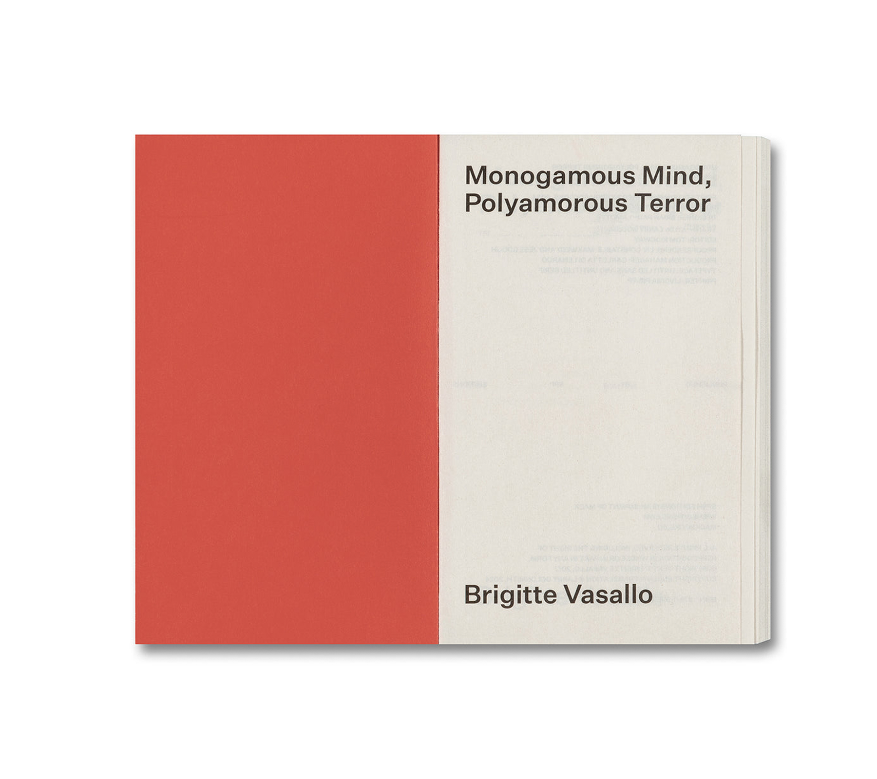 MONOGAMOUS MIND, POLYAMOROUS TERROR by Brigitte Vasallo