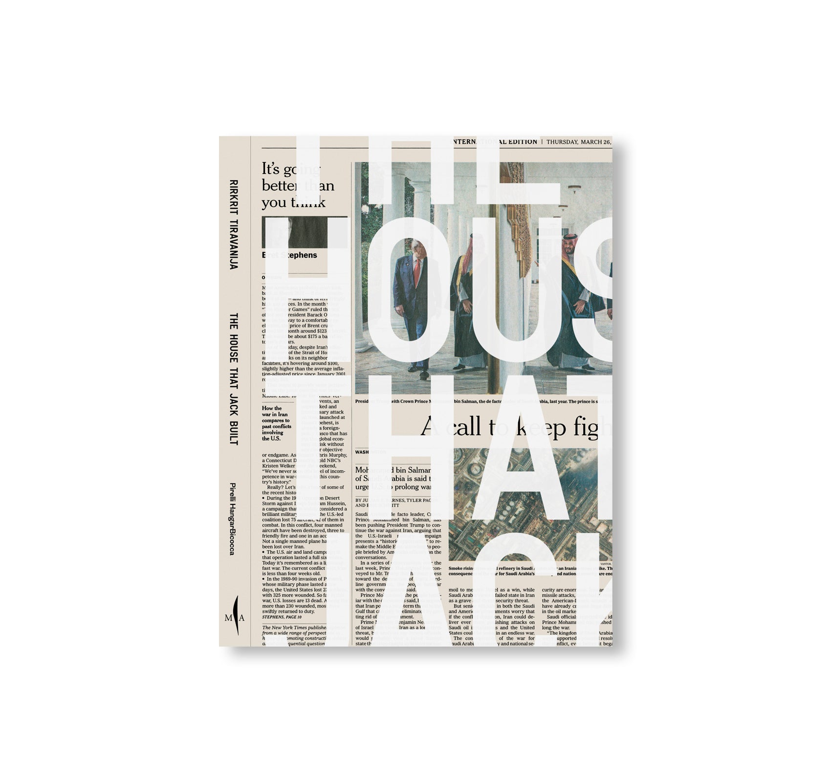 THE HOUSE THAT JACK BUILT by Rirkrit Tiravanija