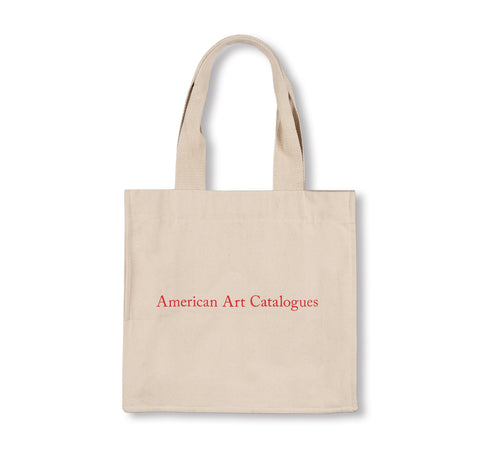 AMERICAN ART CATALOGUES BOOK BAG