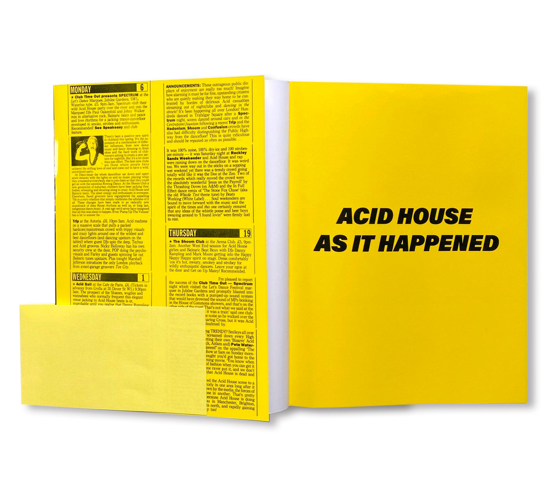 ACID HOUSE AS IT HAPPENED by Dave Swindells [(RE)EDITION]