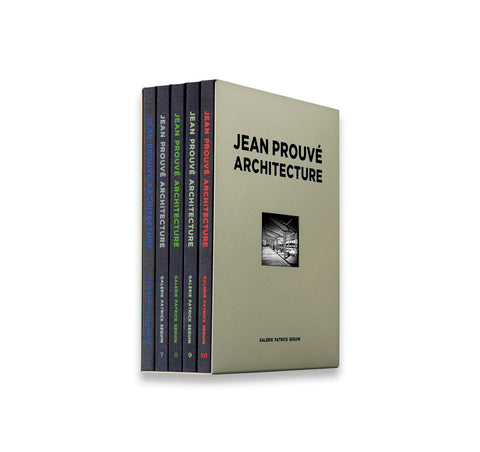 JEAN PROUVÉ ARCHITECTURE – BOX SET NO.2 (VOLUME 6-10) by Jean Prouvé