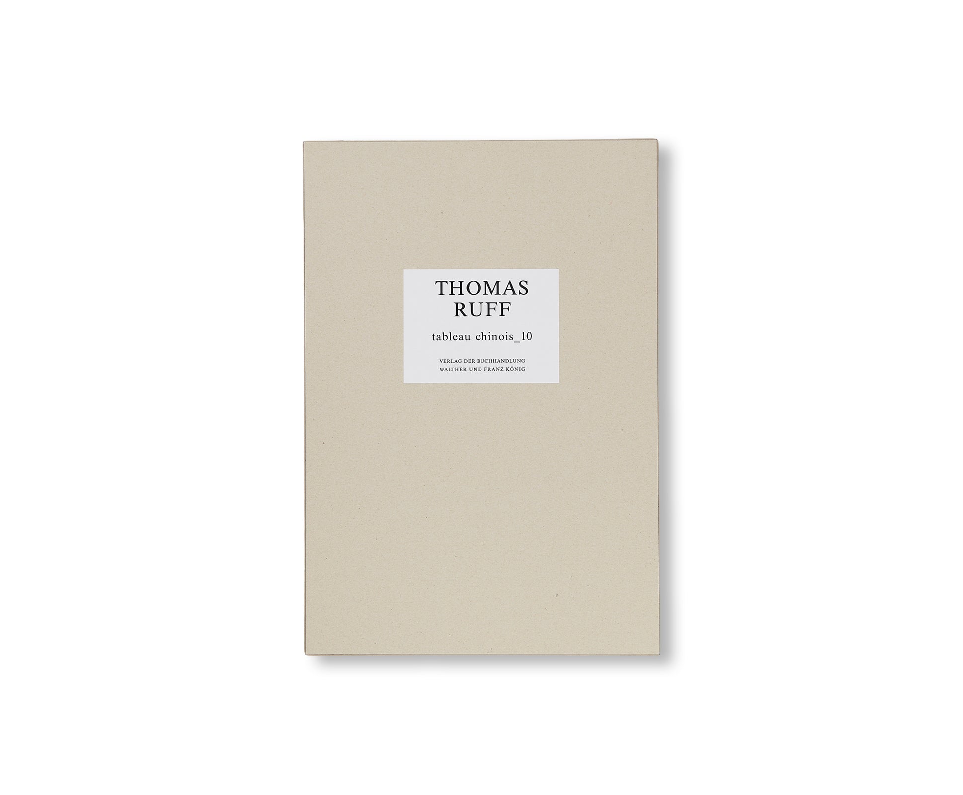 TABLEAUX CHINOIS by Thomas Ruff [SPECIAL EDITION (SEEROSE)]