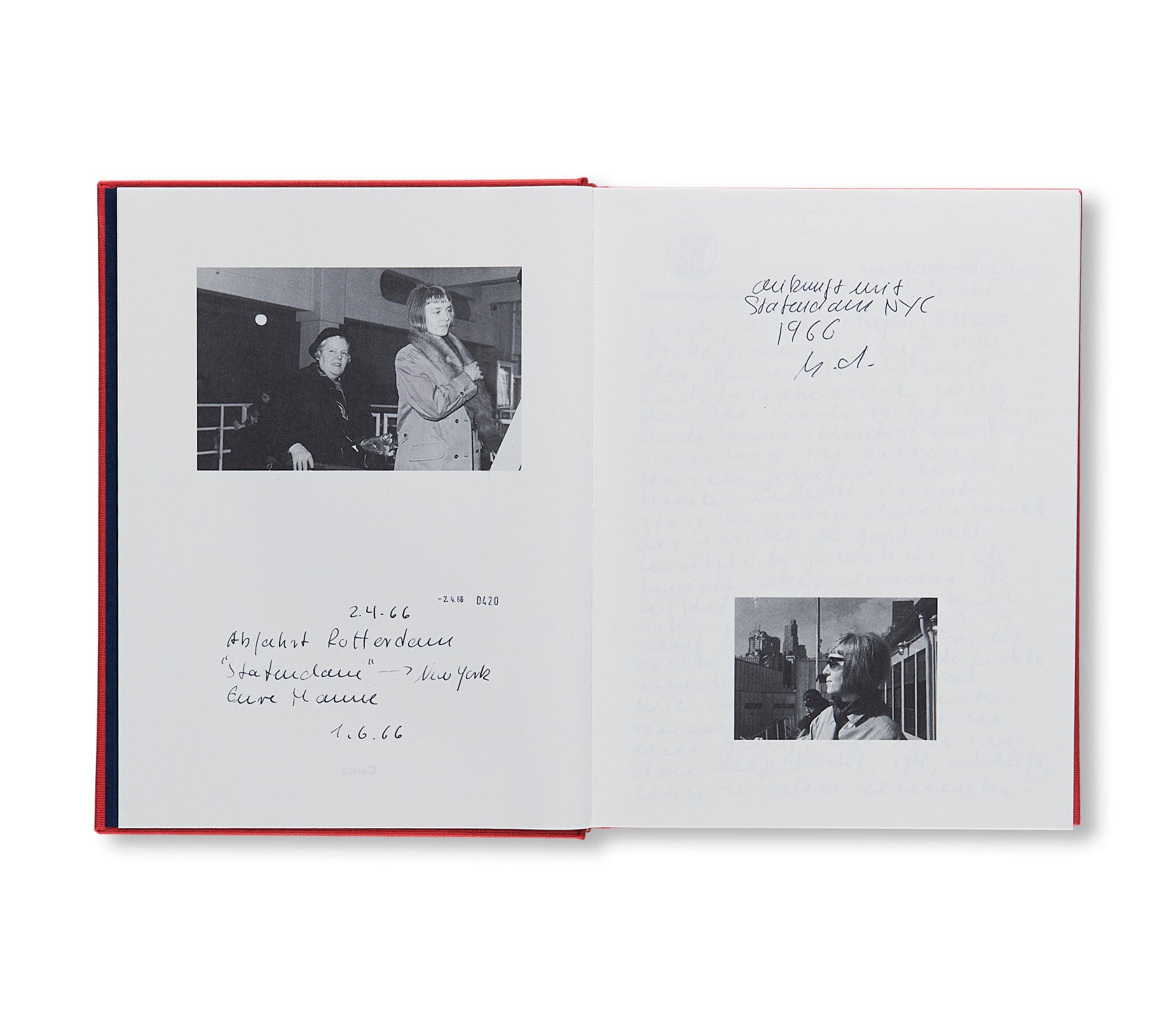 BRIEFE AUS NEW YORK by Hanne Darboven [SIGNED]