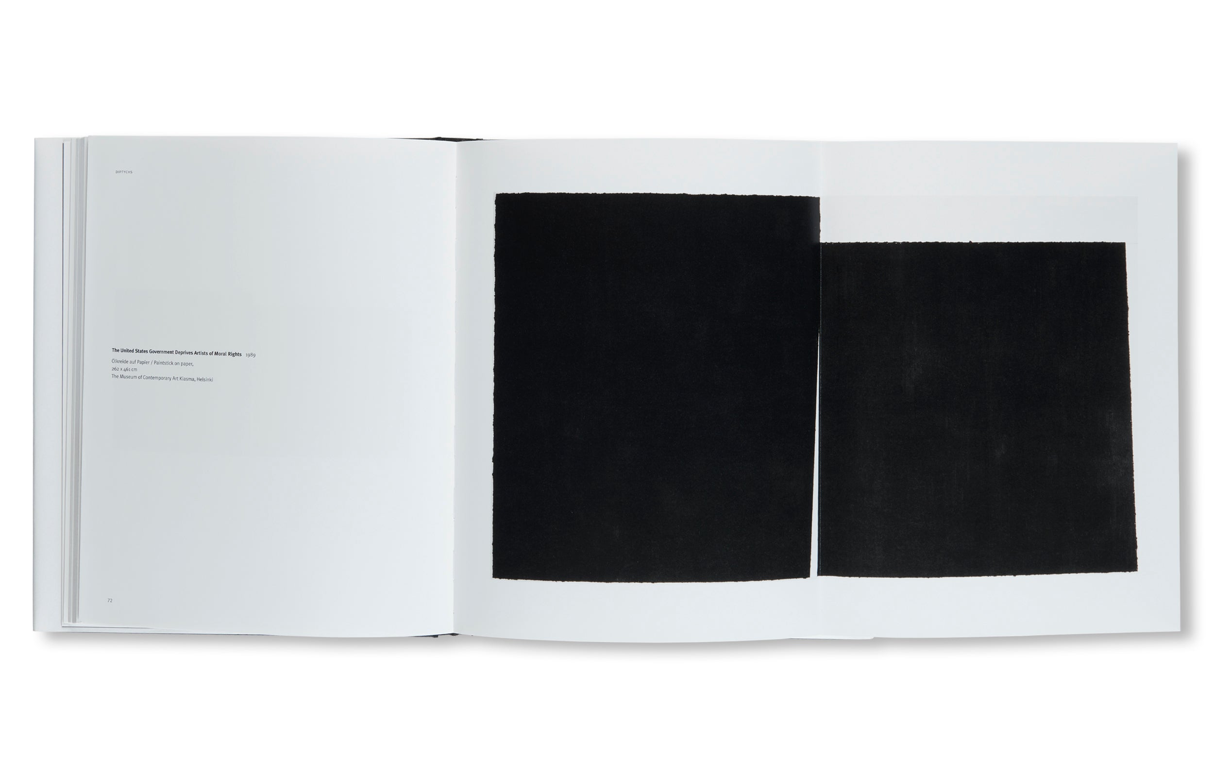DRAWINGS WORK COMES OUT OF WORK by Richard Serra