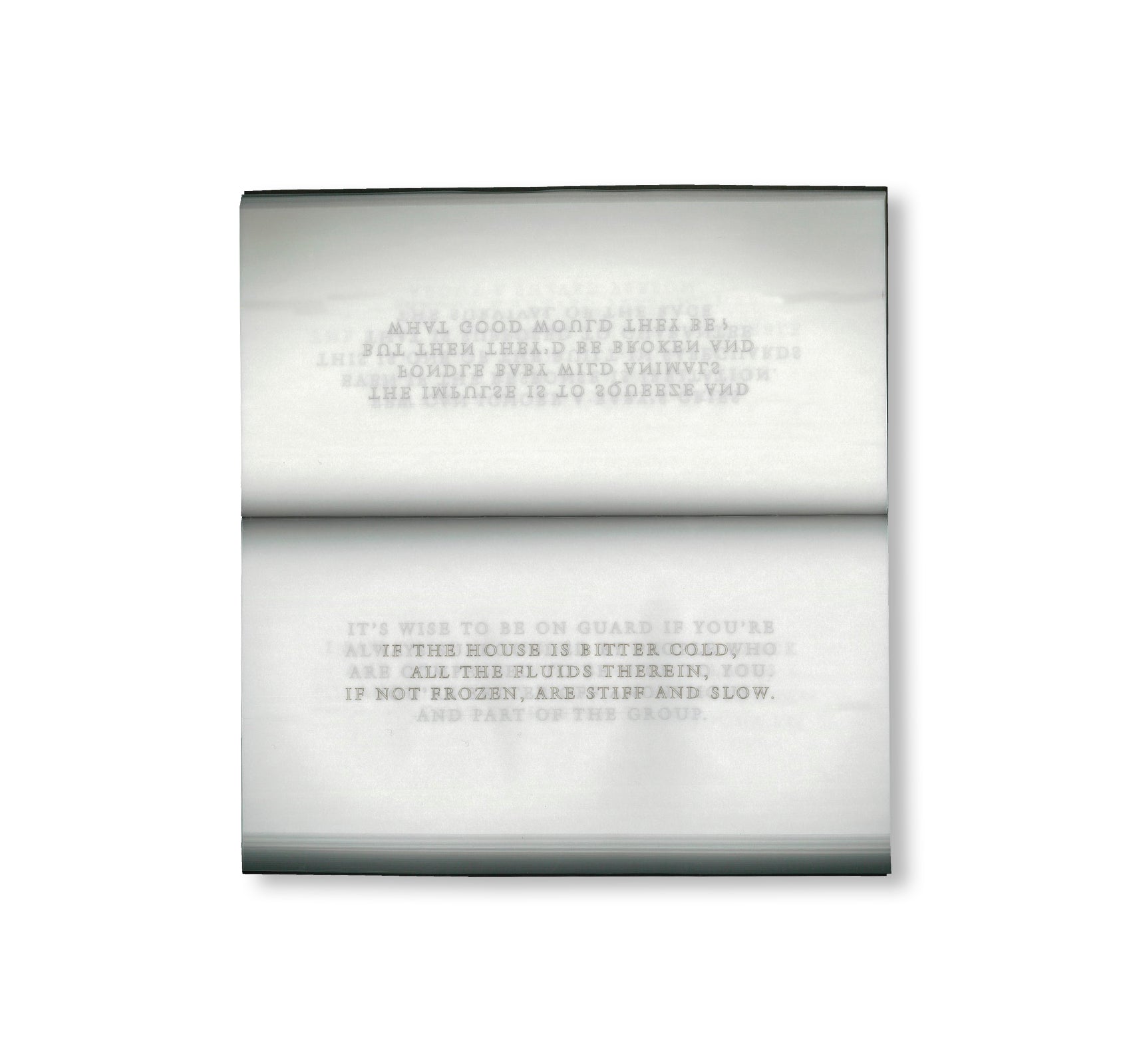 LIVING by Jenny Holzer [SECOND PRINTING]