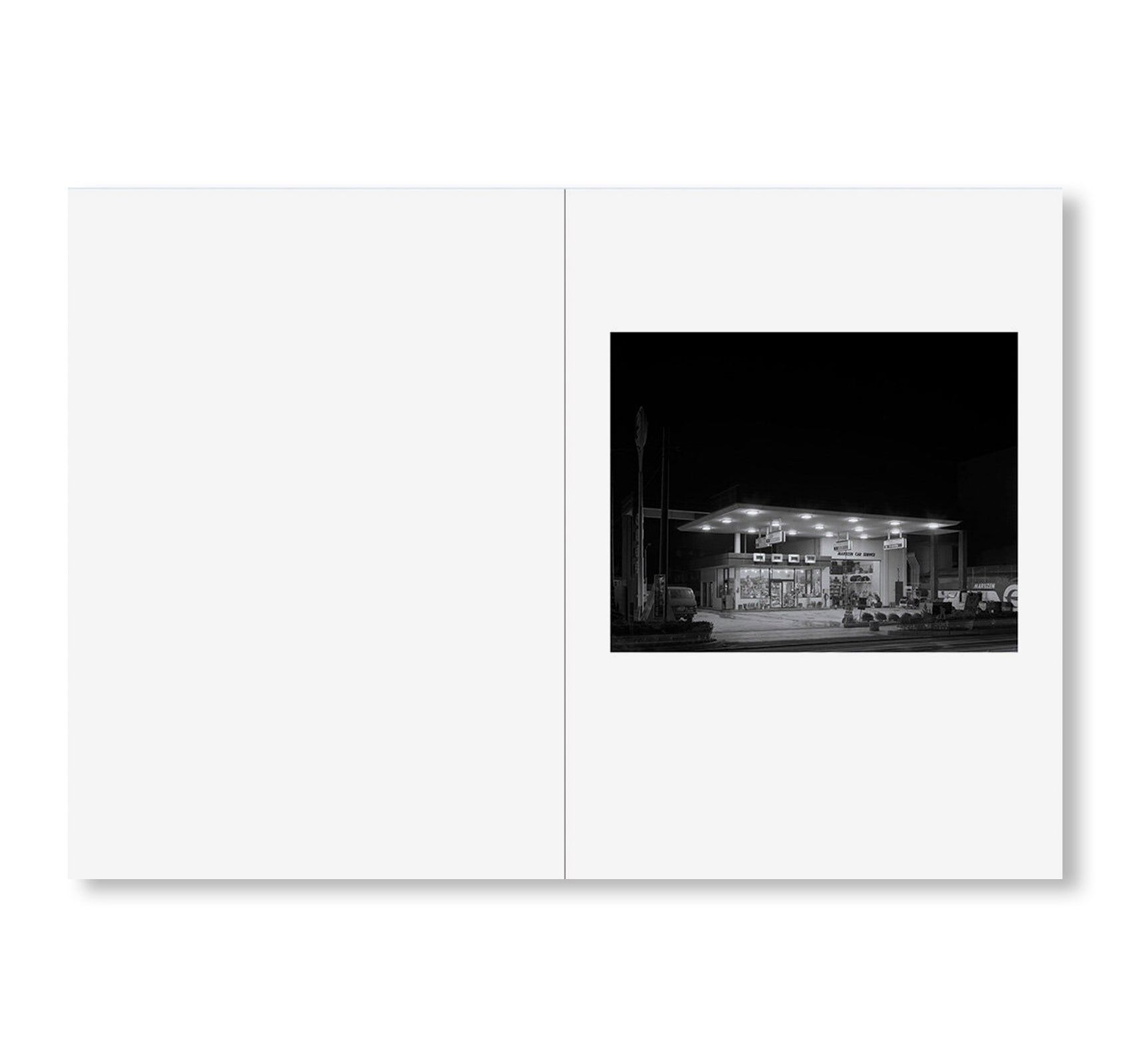 ONE PICTURE BOOK TWO #13: GAS STATIONS by Toshio Shibata