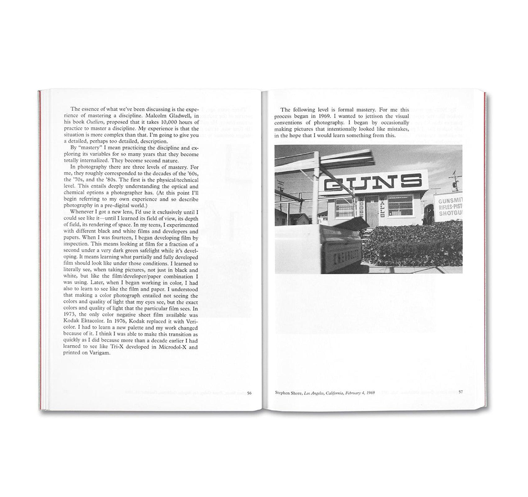 MODERN INSTANCES: THE CRAFT OF PHOTOGRAPHY by Stephen Shore