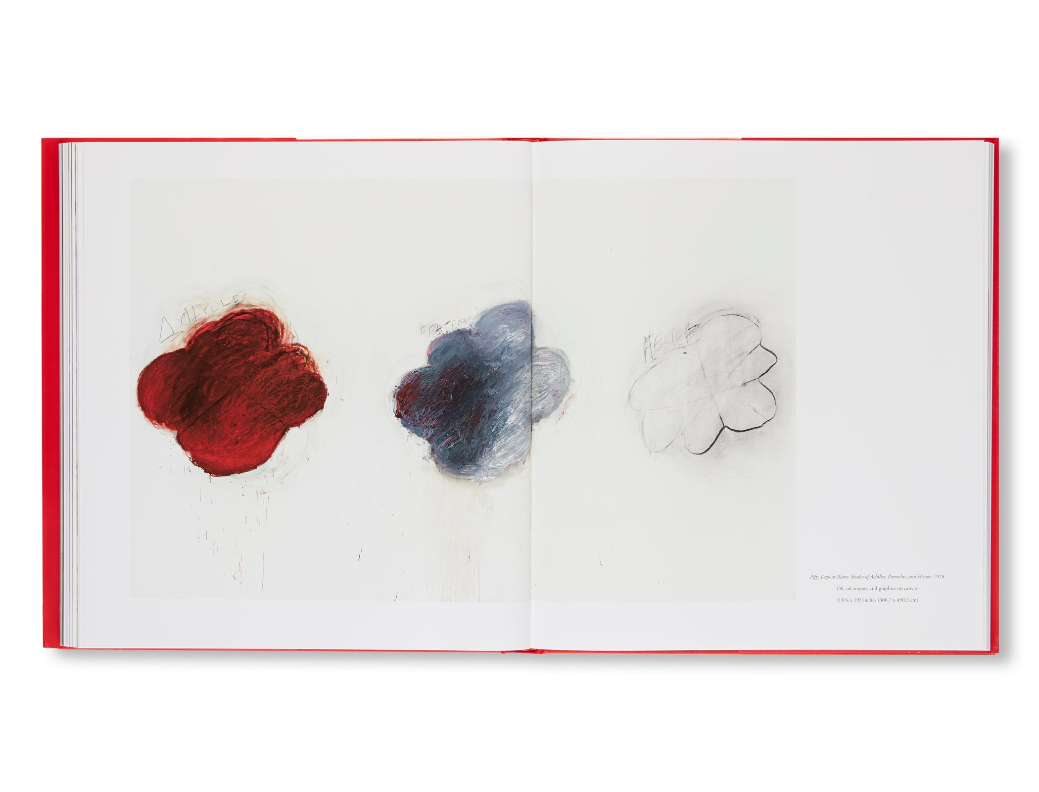 FIFTY DAYS AT ILIAM by Cy Twombly