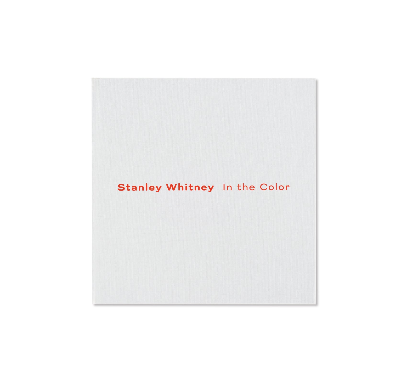 IN THE COLOR by Stanley Whitney