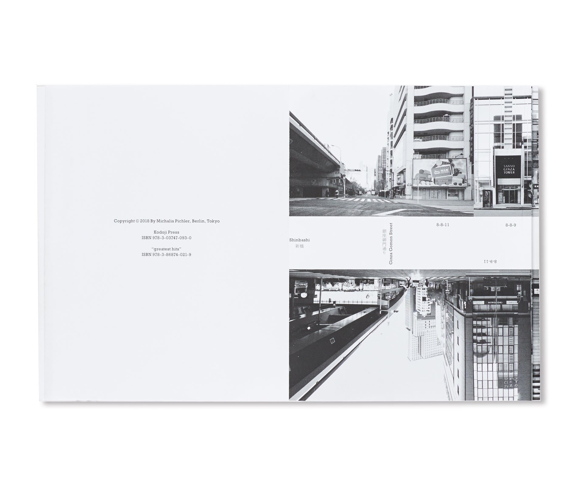GINZA HACCHO / EVERY BUILDING ON THE GINZA STRIP by Michalis Pichler
