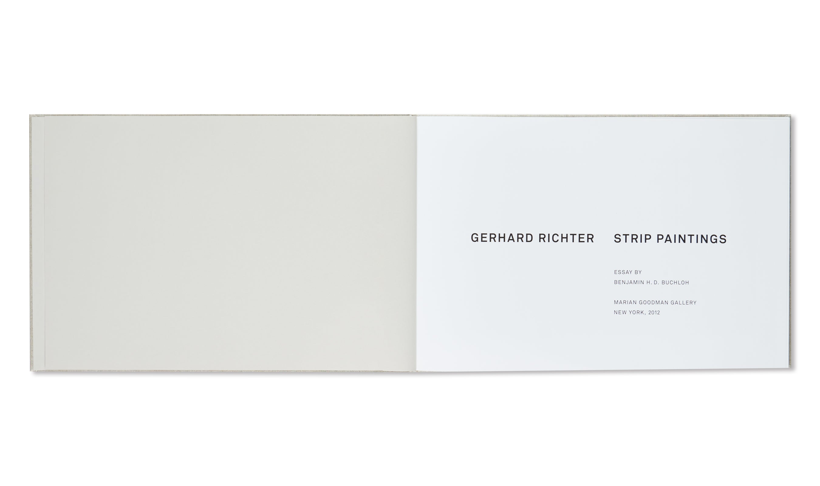 STRIP PAINTINGS by Gerhard Richter