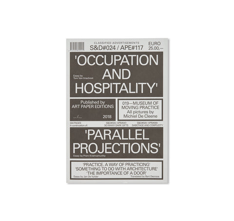 S&D#024 / APE#117: OCCUPATION AND HOSPITALITY by 019