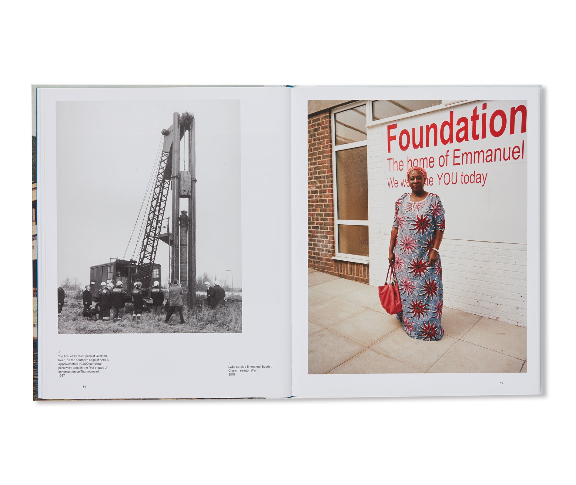 THE TOWN OF TOMORROW 50 YEARS OF THAMESMEAD by Peter Chadwick, Ben Weaver, Tara Darby, John Grindrod
