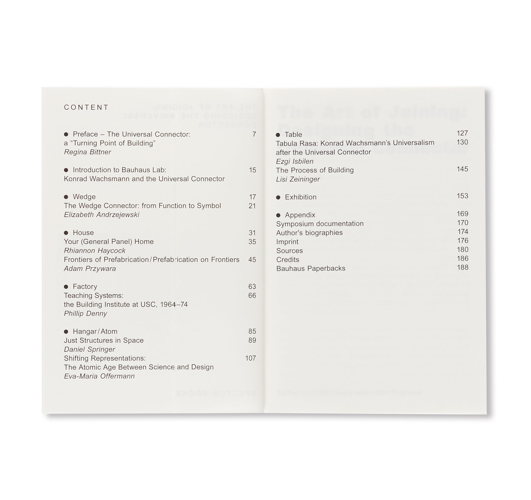 THE ART OF JOINING / Bauhaus Paperback 23 by Stiftung Bauhaus Dessau