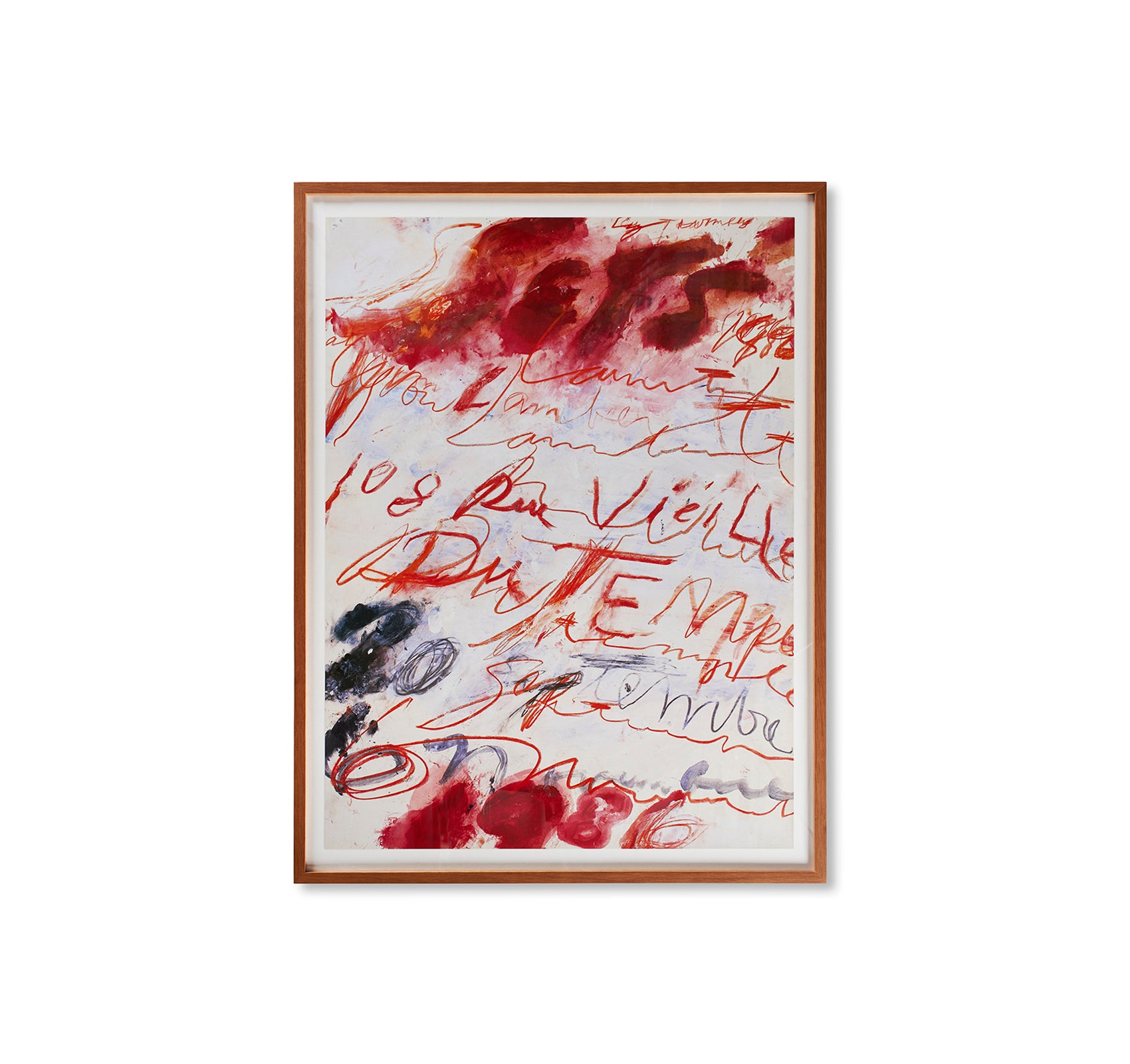 希少 サイ・トゥオンブリー CY TWOMBLY エディションアートプリント-