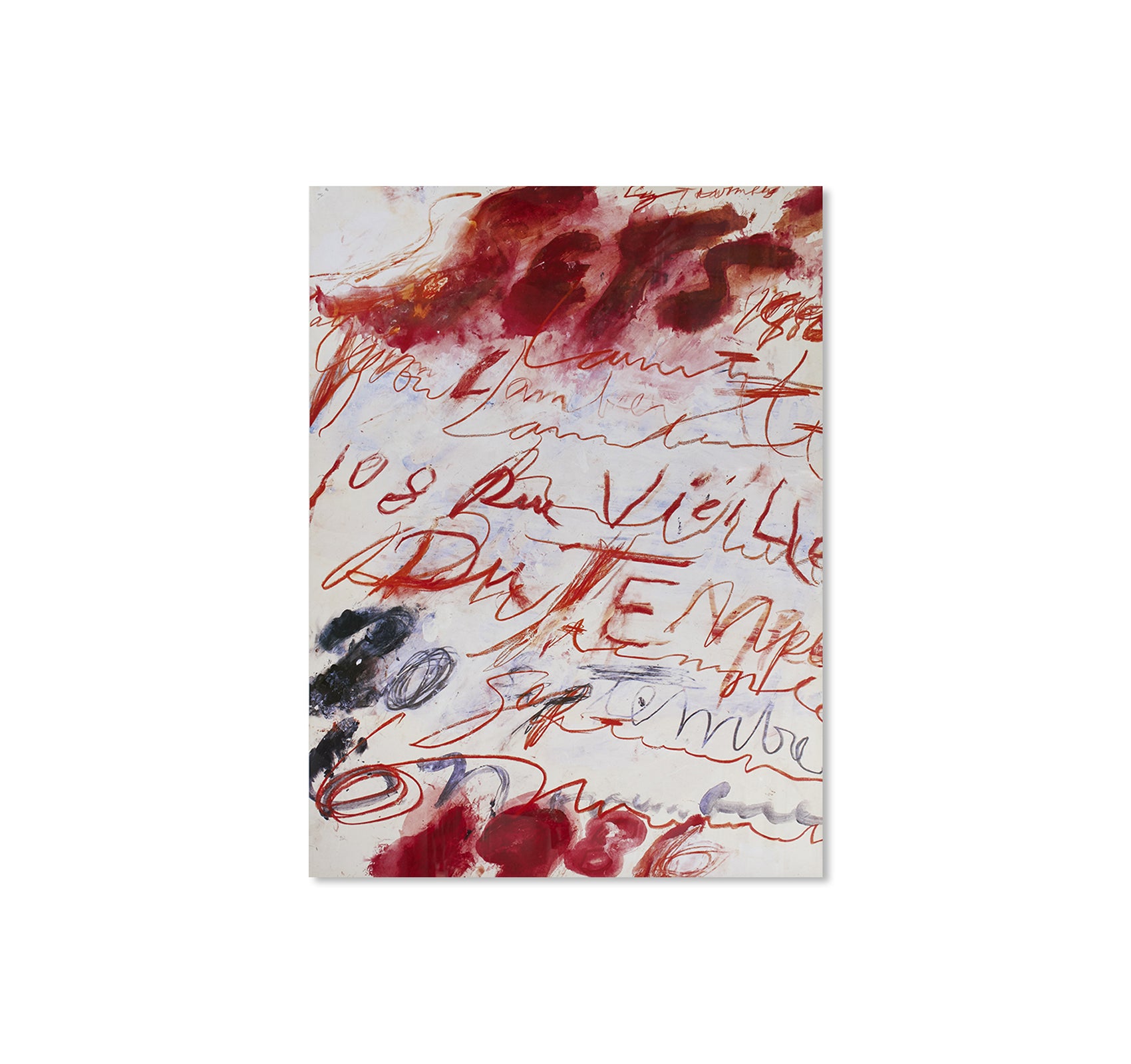 PRINT (1986) by Cy Twombly