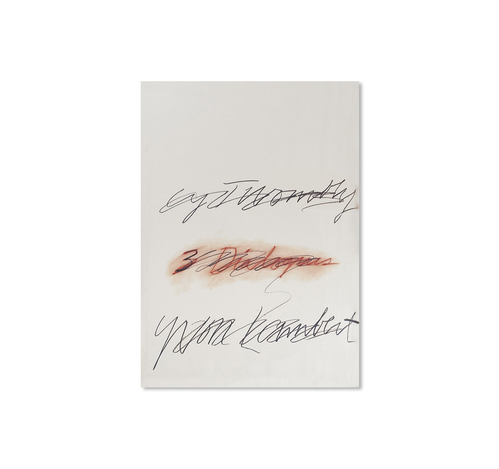 THREE DIALOGUES.2 PRINT (1977) by Cy Twombly