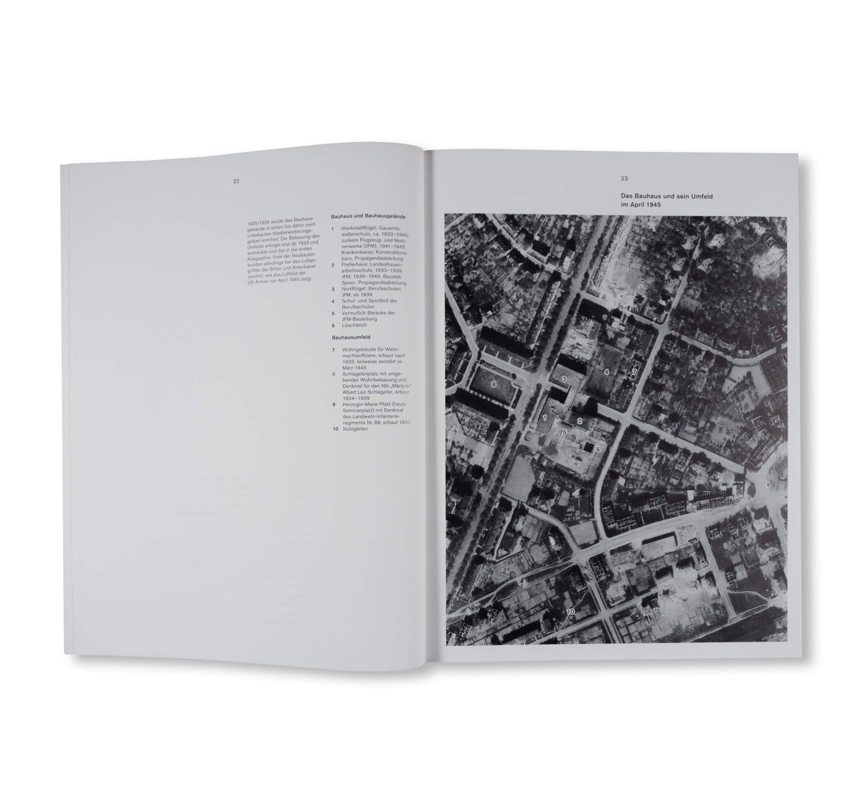 DESSAU 1945. MODERNE ZERSTÖRT / Edition Bauhaus 45 by Stiftung Bauhaus Dessau