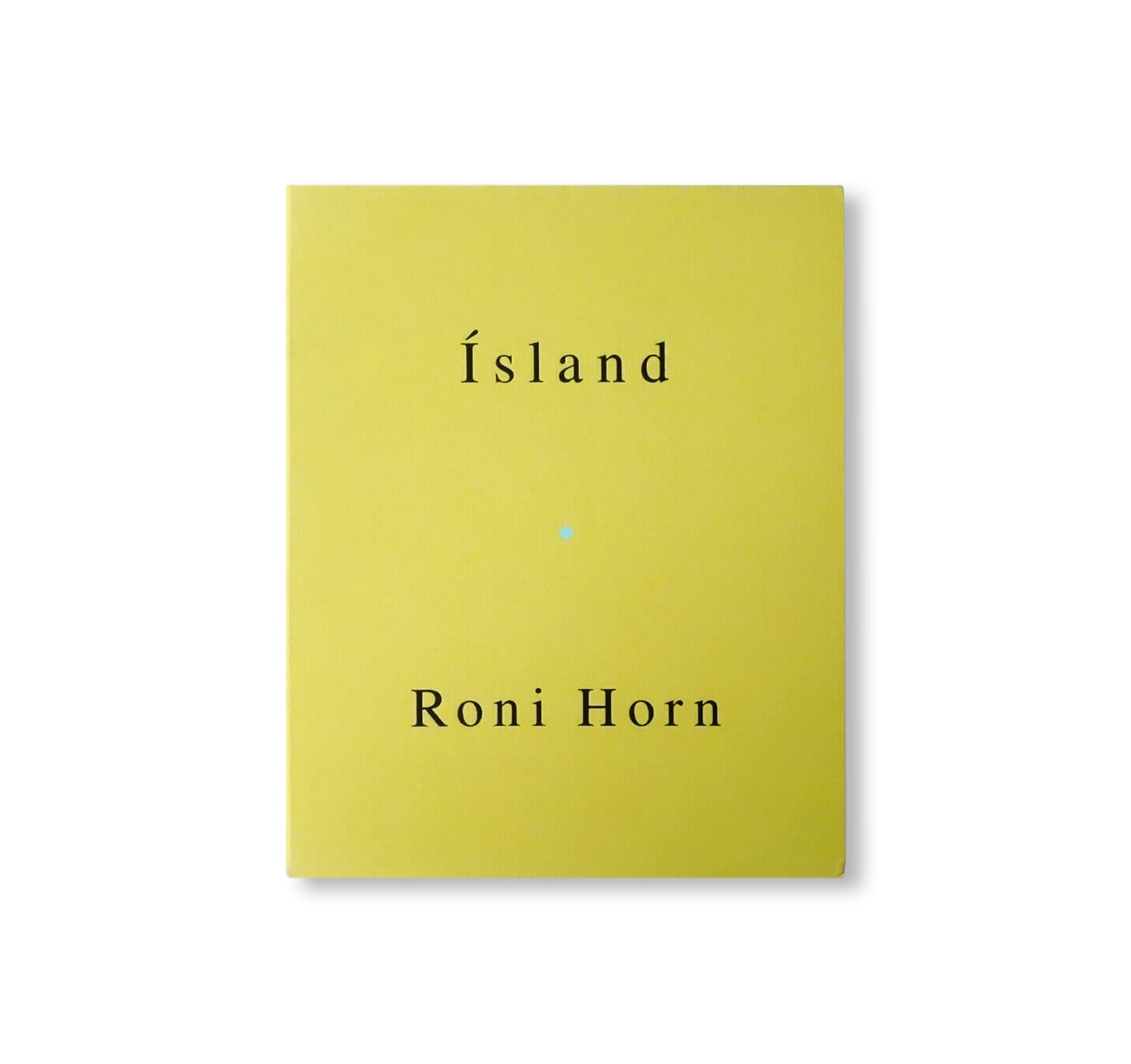 ISLAND: TO PLACE - BECOMING A LANDSCAPE by Roni Horn