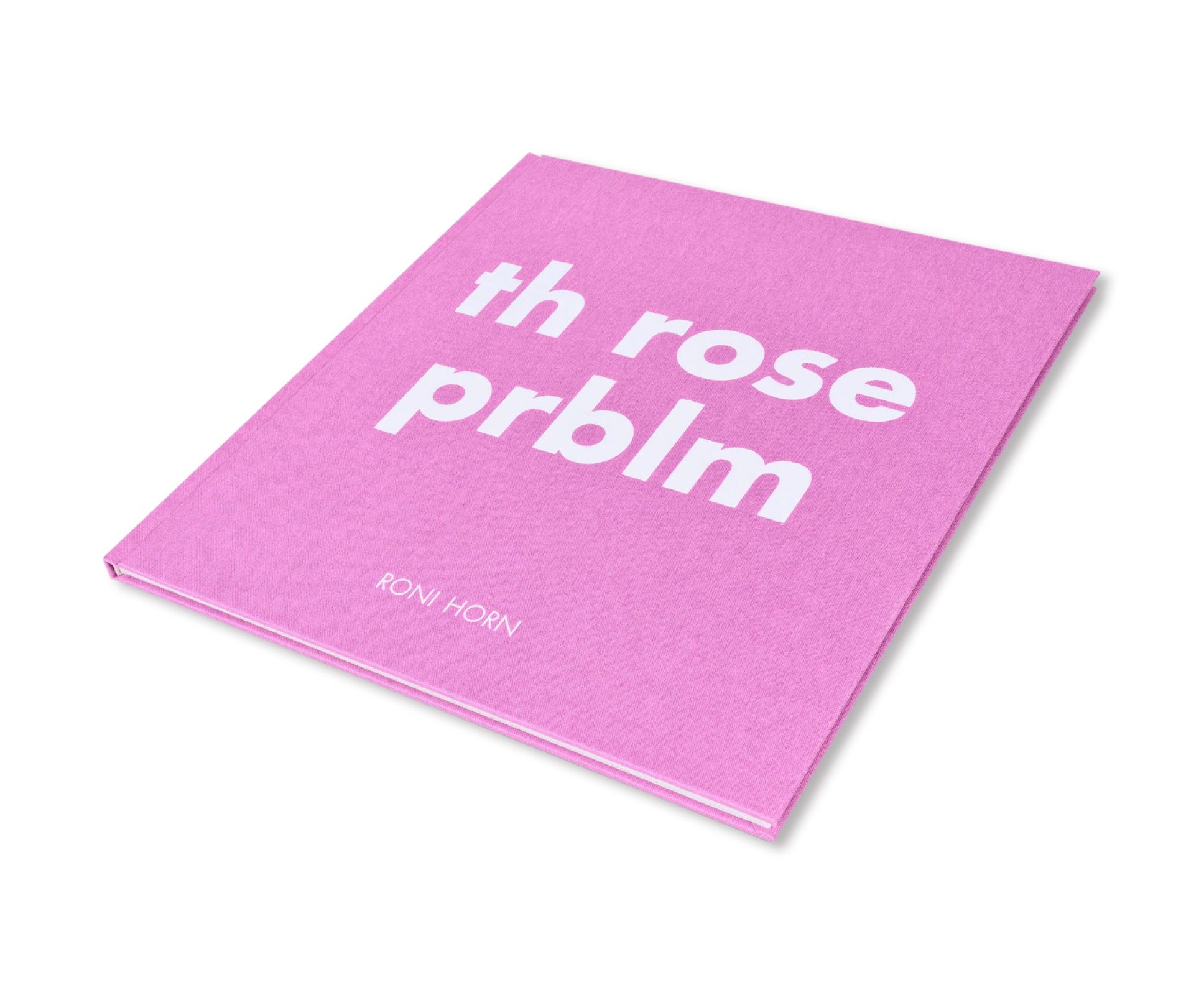 TH ROSE PRBLM by Roni Horn
