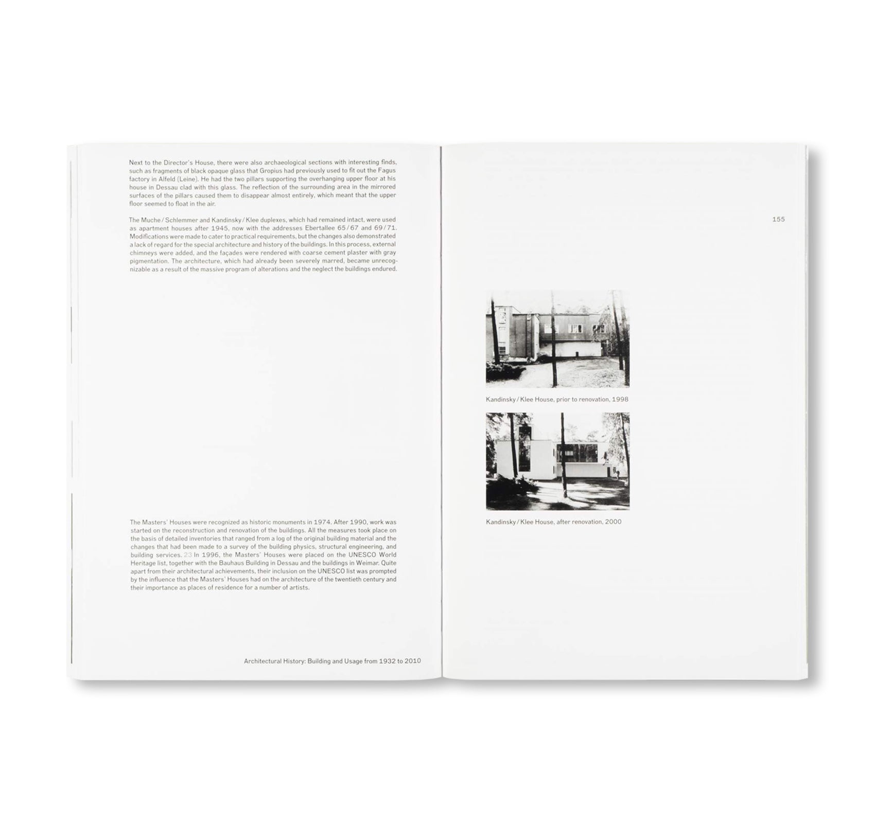 THE NEW MASTERS' HOUSES IN DESSAU / Edition Bauhaus 46 by Stiftung Bauhaus Dessau