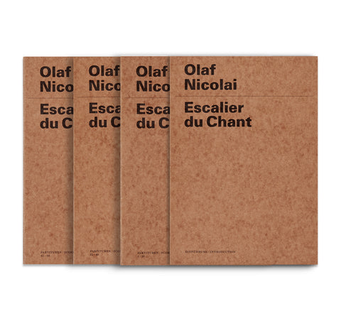 ESCALIER DU CHANT by Olaf Nicolai