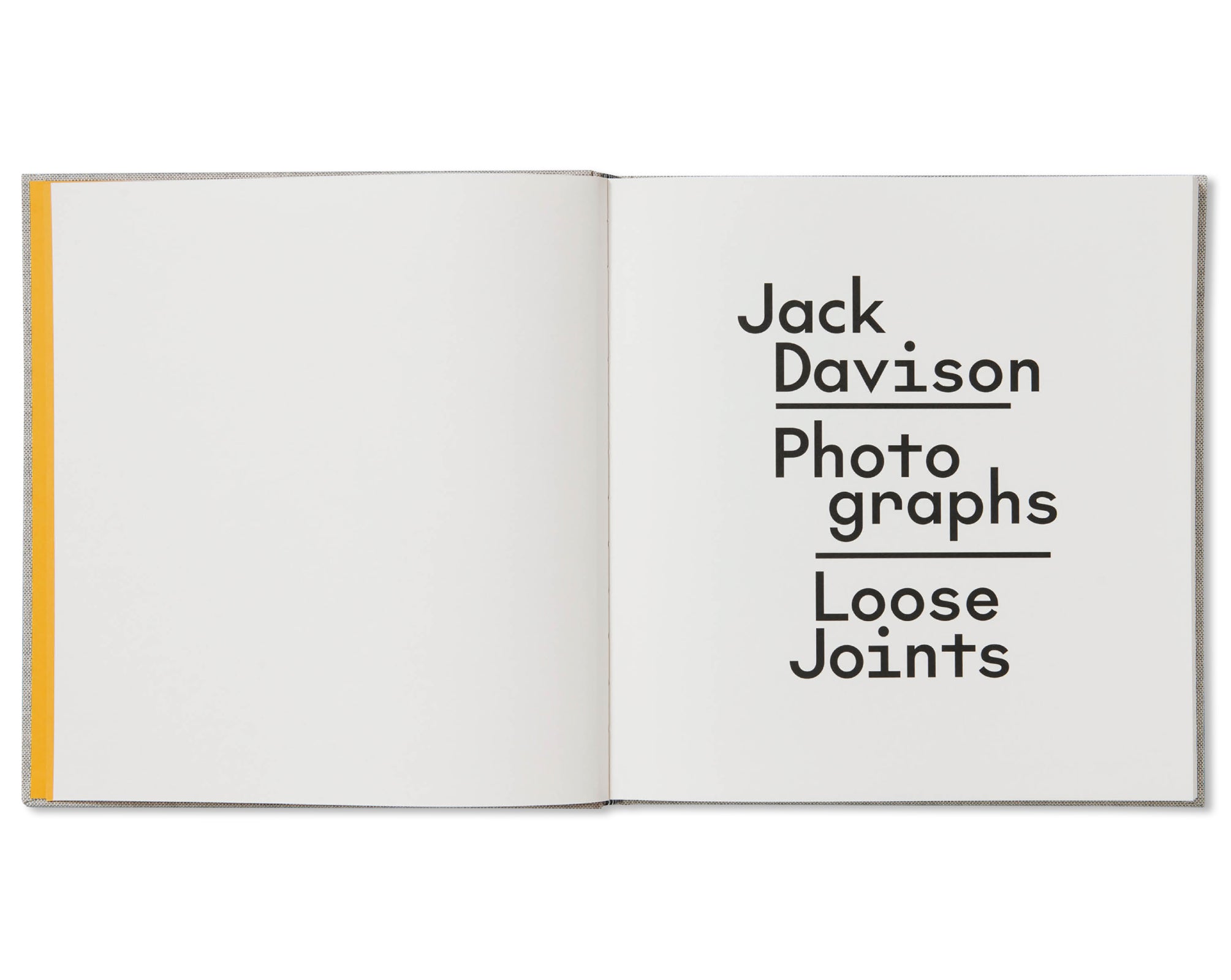 PHOTOGRAPHS by Jack Davison [THIRD EDITION]