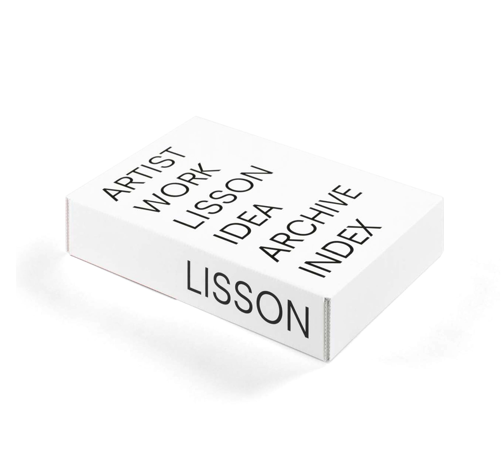 ARTIST | WORK | LISSON by Ryan Gander [SPECIAL HANDMADE EDITION]