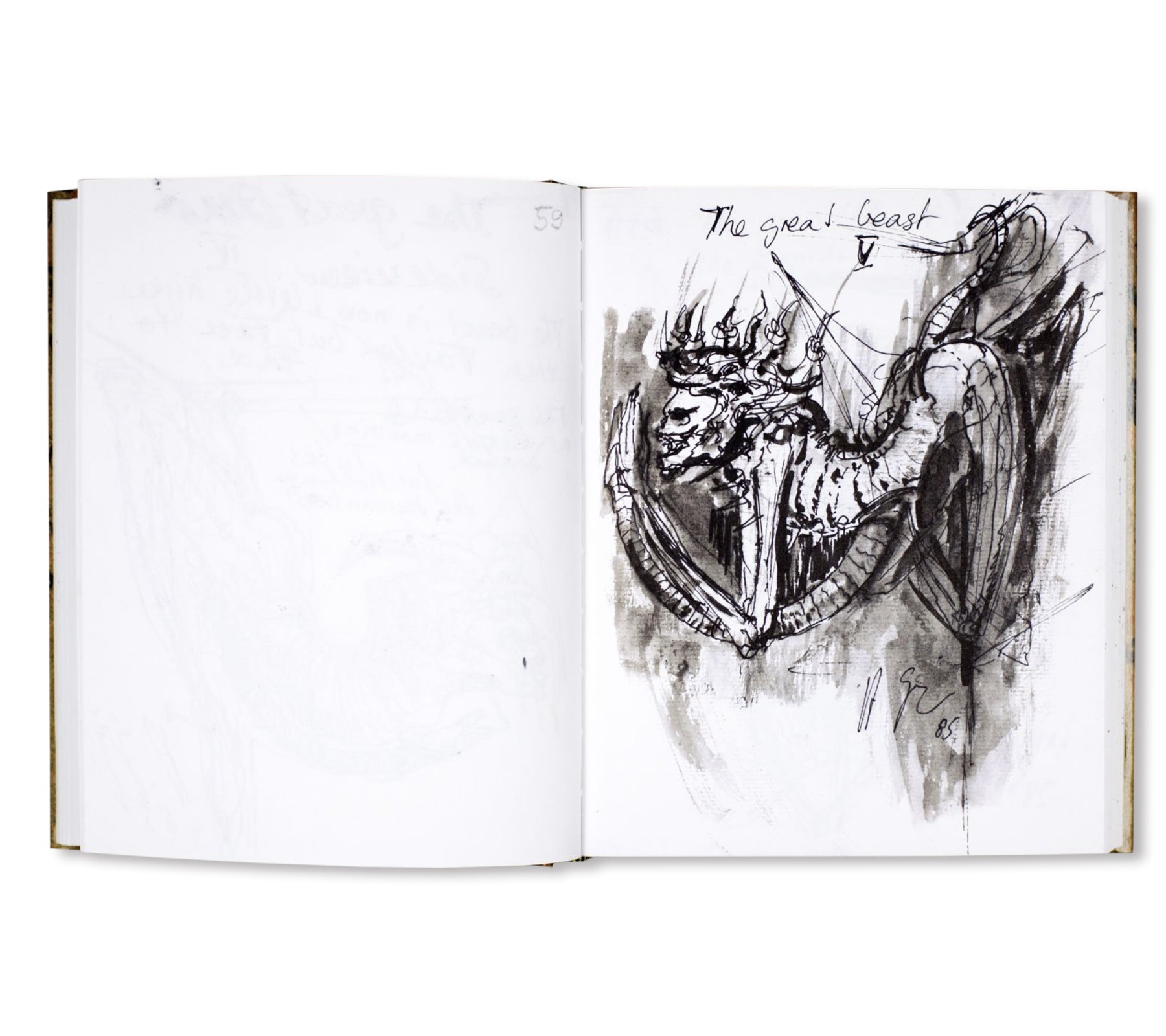 5 – POLTERGEIST II: DRAWINGS 1983-1985 by H.R.Giger